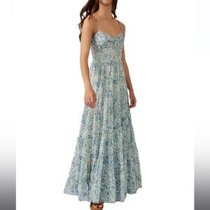Free People Sundrenched Floral Maxi Dress